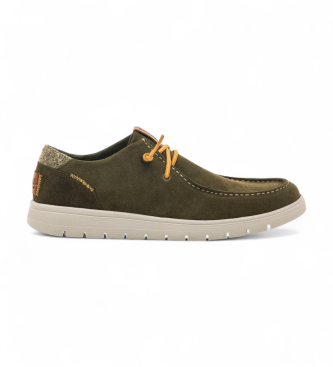 MTNG para hombre. 84811 Zapatos de Piel Denver verde (44), Plano, Cordones, Casual