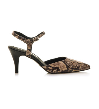 MTNG para mujer. 54362 Zapatos Vestir Chantal Animal print (41), Tela, 5 a 8cm, Hebilla, Casual, Fiesta