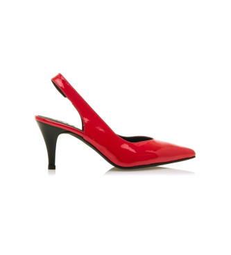 MTNG para mujer. 54131 Zapatos Chantal rojo -Altura tacón 8cm- (41), 5 a 8cm, Ninguno, Casual, Fiesta