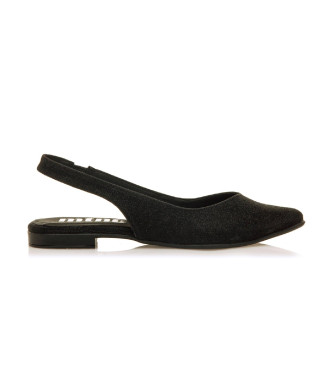 MTNG para mujer. 54571 Zapatos Loana Negro (38), Tela, 1 a 3cm, Ninguno, Casual, Fiesta