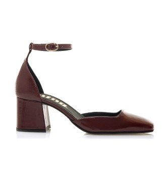 Mustangvoor vrouwen. 54565 Rosalie bordeauxrode schoenen (38), 5 tot 8 cm, Gesp, Casual