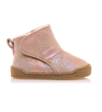 Mustang Kids para niña. 48926 Botines Free Rosa (23), Plano, Velcro, Casual, moda infantil, Mustang Kids outlet 2024.