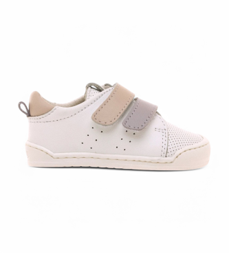 Mustang Kids para niña. 48850 Zapatillas de Piel Free rosa (21), Plano, Velcro, Casual, moda infantil