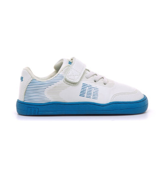 Mustang Kids unisex para niños. 49320 Zapatillas Free blanco (34), Plano, Velcro, Casual, moda infantil