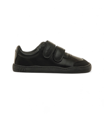 Mustang Kids unisex para niños. 48941 Zapatillas Free negro (34), Plano, Velcro, Casual, moda infantil