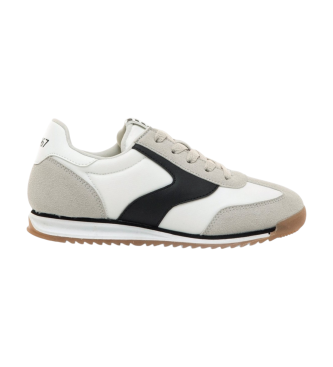 Mustang Kids para mujer/niña. 49116 Zapatillas Olimpic blanco (35), Plano, Cordones, Casual, moda infantil