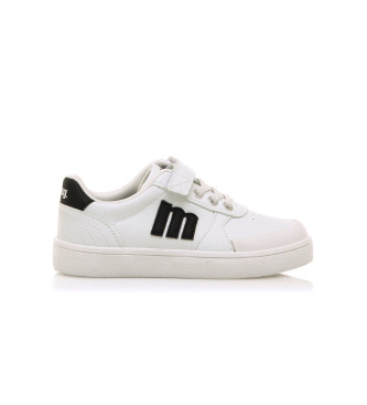 MTNG unisex para niños. 81220 Zapatillas Saturno blanco (35), Plano, Cordones, Casual, moda infantil