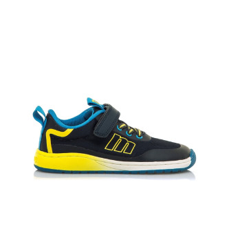 Mustang Kids unisex para niños. 49045K Zapatillas Sport Free azul (35), Plano, Cordones, Casual, moda infantil