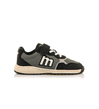 Mustang Kids unisex para niños. 49309 Zapatillas gris (34), Plano, Cordones, Casual, moda infantil