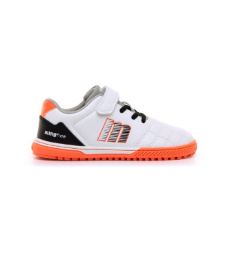 Mustang Kids unisex para niños. 49323 Zapatillas Respect Play blanco (37), Plano, Cordones, Casual, moda infantil
