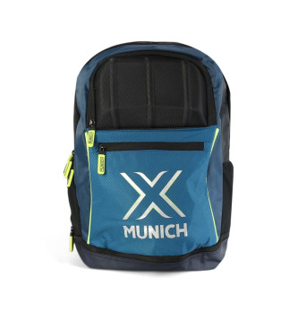 Munich unisex. 7058115 Mochila Basic negro, azul (OSFA), Casual, Deportivo, Multideporte, Poliéster, Munich outlet 2024.