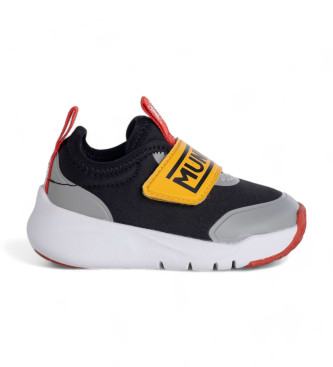 Munich unisex para niños. 8187002 Zapatillas Claudia negro (22), Plano, Velcro, Casual, moda infantil, Munich outlet 2024.