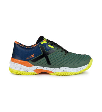 Munich para hombre. 4034044 Zapatillas Padx 44 Padel verde (41), Plano, Cordones, Casual, Deportivo, Tenis/Padel, Munich outlet 2024.