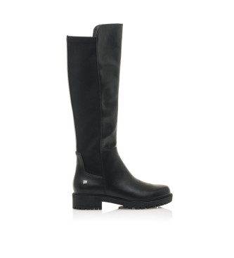 MTNG para mujer. 52458 Botas Campa negro (36), Plano, 1 a 3cm, Cremallera, Casual, MTNG outlet 2024.