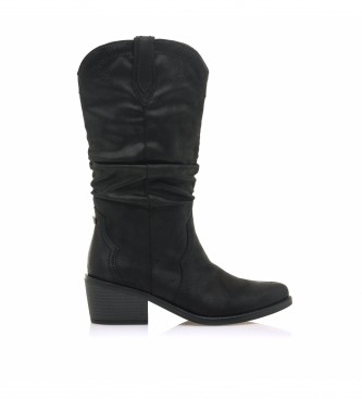 MTNG para mujer. 51971 Botas Cowboy detalles negro (36), 1 a 3cm, Cremallera, Casual, MTNG outlet 2024.