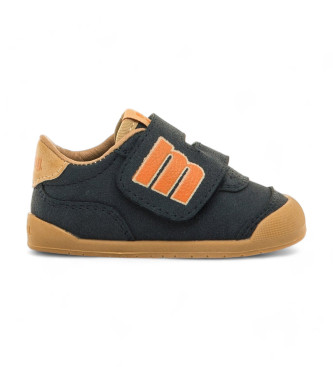 Mustang Kids unisex para niños. 48934 Zapatillas Free marino (24), Plano, Velcro, Casual, moda infantil, Mustang Kids outlet 2024.