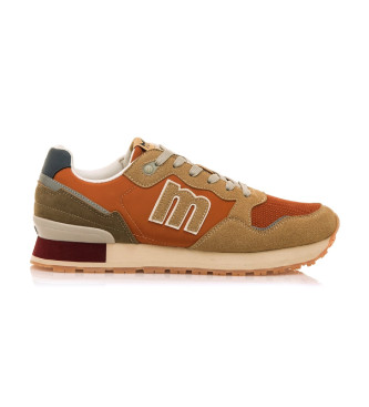 Mustangvoor mannen. 84427 Schoenen Joggo Classic oranje (40), Plat, Veters, Casual