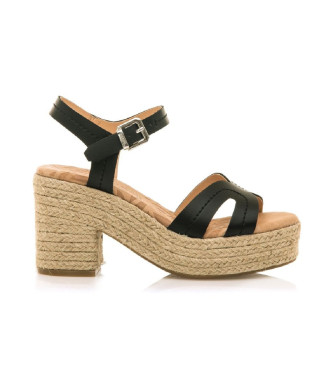 MTNG para mujer. 51730 Sandalias Courtney negro (38), 3 a 5cm, Hebilla, Casual, Fiesta, MTNG outlet 2024.