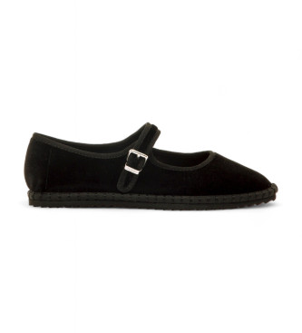 MTNG para mujer. 59774 Zapatos 59774 negro (39), Tela, Plano, Hebilla, Casual, MTNG outlet 2024.