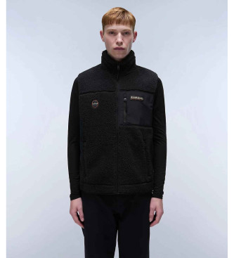 Chaleco Yupik negro (XXL), Casual, Deportivo, Multideporte, Poliéster Reciclado, Napapijri outlet 2024.