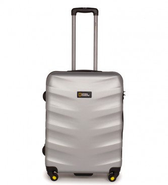 National Geographic. Maleta Mediana Arete Plata 48X27X67Cm National Ge