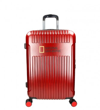 National Geographic. Trolley Transit rojo -44,5x28,5x67 cm- National G