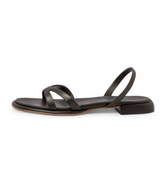 Neosens para mujer. 331561101003_001 Sandalias de piel S3156 Valvin negro (37), 1 a 3cm, Ninguno, Casual
