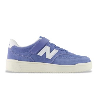 New Balance unisex para niños. P080V2_KL Zapatillas 080 Bungee Lace azul (105 M = 25), Piel, Plano, Cordones, Casual, moda infantil