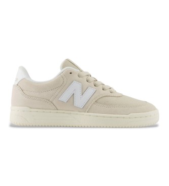 New Balance para mujer/niña. G080V2_KL Zapatillas 080 Lace beige (38), Plano, Cordones, Casual, moda infantil