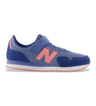 New Balance unisex para niños. P323V1_KL Zapatillas 323 Hook & Loop marino (29), Azul, Plano, Cordones, Velcro, Casual, moda infantil