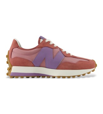 New Balance para mujer. W327V1_LI Zapatillas 327 rosa (40.5), Plano, Cordones, Casual, Deportivo
