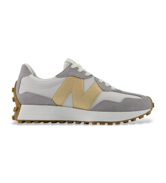 New Balance para mujer. W327V1_LI Zapatillas 327 gris (36.5), Plano, Cordones, Casual