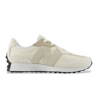 New Balance para mujer/niña. G327V1_KL Zapatillas 327 Lace beige (36), Plano, Cordones, Casual, moda infantil
