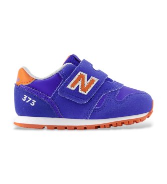 New Balance unisex Zapatillas 373 Gancho y bucle azul (04 M)