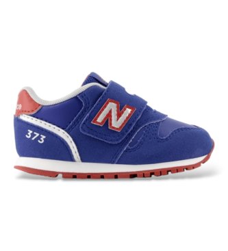 New Balance unisex Zapatillas 373 Gancho y bucle azul oscuro (04 M)