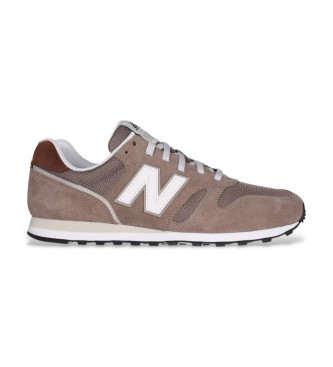 New Balance para hombre. ML373V2 Zapatillas 373V2 marrón (41.5), Plano, Cordones, Casual