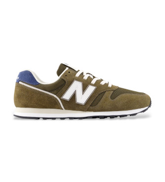 New Balance para hombre. ML373V2 Zapatillas ML373V2 verde (42), Plano, Cordones, Casual