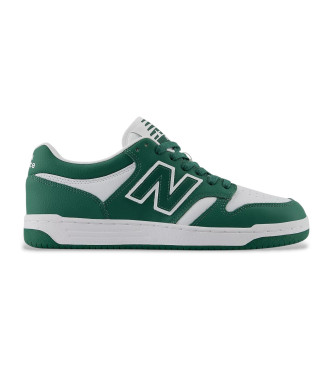 New Balance para hombre. BB480LV1 Zapatillas 480 verde (40.5), Plano, Cordones, Casual