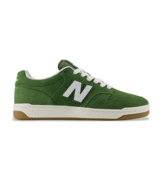 New Balance para hombre. BB480PV1 Zapatillas BB480PV1 verde (41.5), Plano, Cordones, Casual