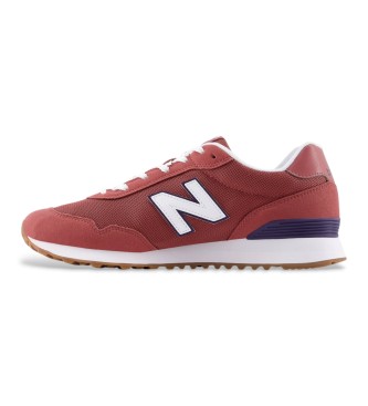 New Balance para hombre. M515V3_LI Zapatillas 515 rojo (46.5), Plano, Cordones, Casual