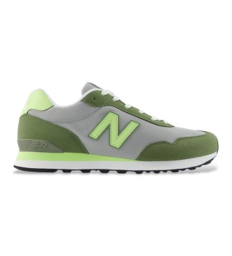 New Balance para hombre. M515V3_LI Zapatillas 515 verde (47.5), Plano, Cordones, Casual