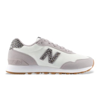 New Balance para mujer. W515V3_LI Zapatillas 515 blanco (41), Plano, Cordones, Casual, Mesh