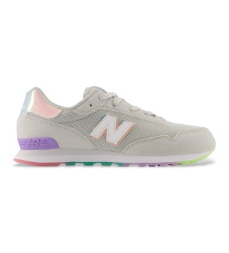 New Balance para mujer/niña. G515V1_KL Zapatillas 515 Lace gris (37), Plano, Cordones, Casual, Deportivo, moda infantil