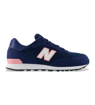New Balance para mujer/niña. G515V1_KL Zapatillas 515 Lace marino (04 M = 40), Plano, Cordones, Casual, moda infantil