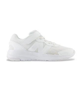 New Balance unisex Zapatillas 578v1 Bungee Lace with Top Strap blanco