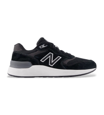 New Balance Para Mujer. WW880V7 Zapatillas De Piel Fresh Foam Walking 880 V7 Negro (40.5 D), Plano, Cordones, Casual, Deportivo, Outdoor, Mu-image