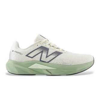 New Balance para hombre. MFCPRV5 Zapatillas FuelCell Propelv5 blanco (42.5), Plano, Cordones, Casual, Deportivo, Running, Multideporte, Mesh