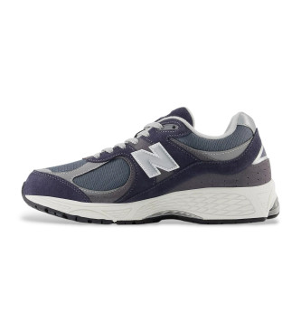 New Balance Para Hombre. M2002RV1 Zapatillas 2002R Lila Azulado (44), Plano, Cordones, Casual, Deportivo-image