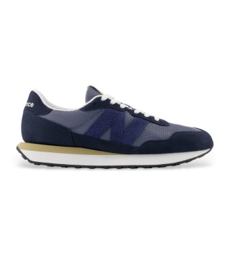 New Balance para hombre. M237V1_LI Zapatillas 237 azul (46.5), Plano, Ante, Cordones, Casual