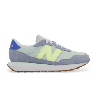 New Balance para mujer. W237V1_LI Zapatillas 237 azul (36), Plano, Cordones, Casual
